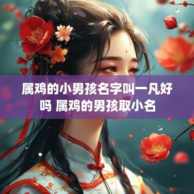 属鸡的小男孩名字叫一凡好吗 属鸡的男孩取小名 属鸡的小男孩名字叫一凡好吗 属鸡的男孩取小名