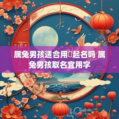 属兔男孩适合用彧起名吗 属兔男孩取名宜用字
