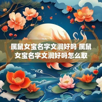 属鼠女宝名字文润好吗 属鼠女宝名字文润好吗怎么取