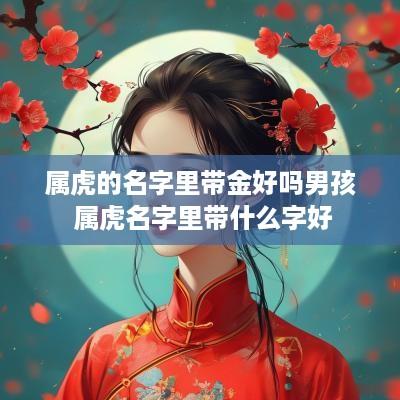 属虎的名字里带金好吗男孩 属虎名字里带什么字好