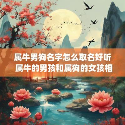 属牛男狗名字怎么取名好听 属牛的男孩和属狗的女孩相配吗