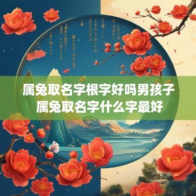 属兔取名字根字好吗男孩子 属兔取名字什么字最好