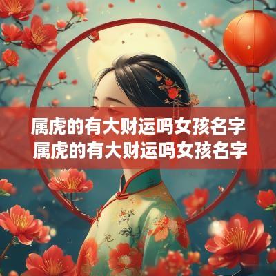 属虎的有大财运吗女孩名字 属虎的有大财运吗女孩名字大全