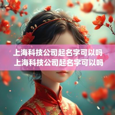 上海科技公司起名字可以吗 上海科技公司起名字可以吗