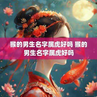 猴的男生名字属虎好吗 猴的男生名字属虎好吗
