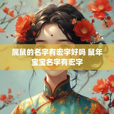 属鼠的名字有宏字好吗 蛇年宝宝名字有宏字