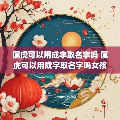 属虎可以用成字取名字吗 属虎可以用成字取名字吗女孩
