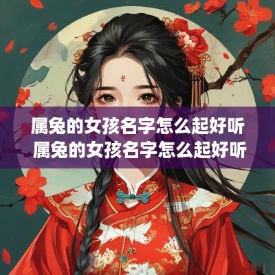 属兔的女孩名字怎么起好听 属兔的女孩名字怎么起好听点