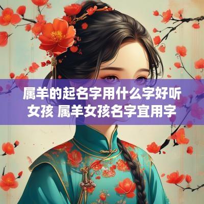 属羊的起名字用什么字好听女孩 属羊女孩名字宜用字