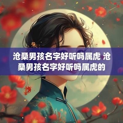 沧桑男孩名字好听吗属虎 沧桑男孩名字好听吗属虎的