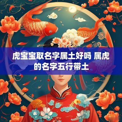 虎宝宝取名字属土好吗 属虎的名字五行带土