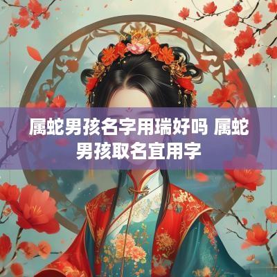 属蛇男孩名字用瑞好吗 属蛇男孩取名宜用字