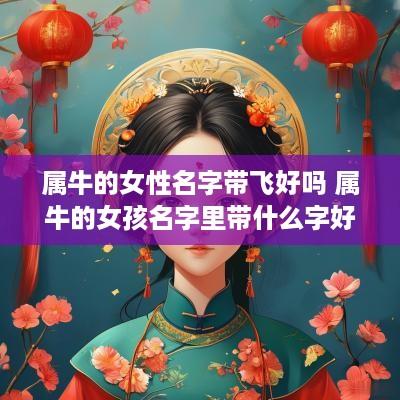 属牛的女性名字带飞好吗 属牛的女孩名字里带什么字好