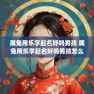 属兔用乐字起名好吗男孩 属兔用乐字起名好吗男孩怎么取