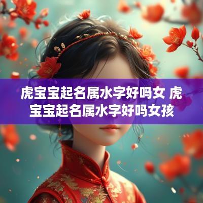 虎宝宝起名属水字好吗女 虎宝宝起名属水字好吗女孩