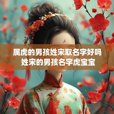 属虎的男孩姓宋取名字好吗 姓宋的男孩名字虎宝宝
