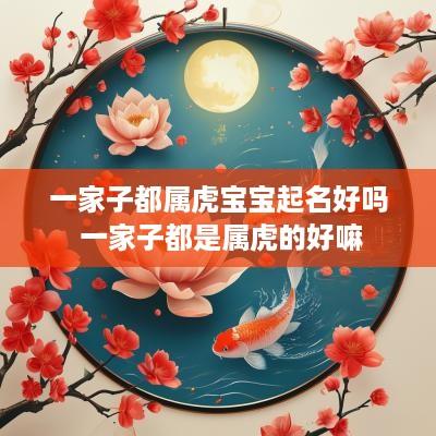 一家子都属虎宝宝起名好吗 一家子都是属虎的好嘛