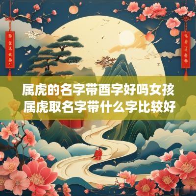 属虎的名字带酉字好吗女孩 属虎取名字带什么字比较好