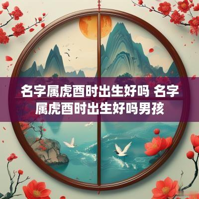 名字属虎酉时出生好吗 名字属虎酉时出生好吗男孩