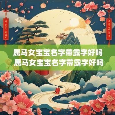 属马女宝宝名字带露字好吗 属马女宝宝名字带露字好吗怎么取