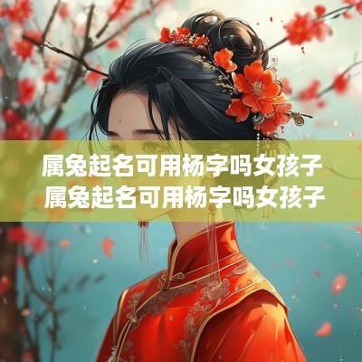 属兔起名可用杨字吗女孩子 属兔起名可用杨字吗女孩子名字