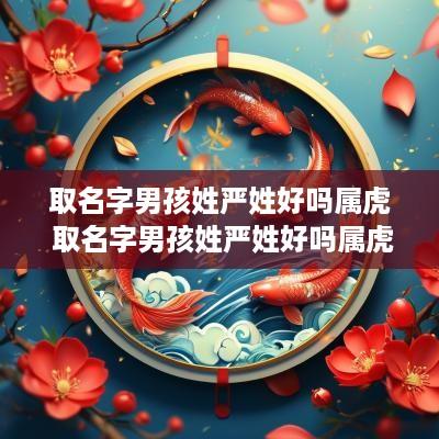 取名字男孩姓严姓好吗属虎 取名字男孩姓严姓好吗属虎的