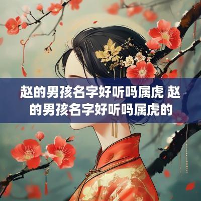 赵的男孩名字好听吗属虎 赵的男孩名字好听吗属虎的
