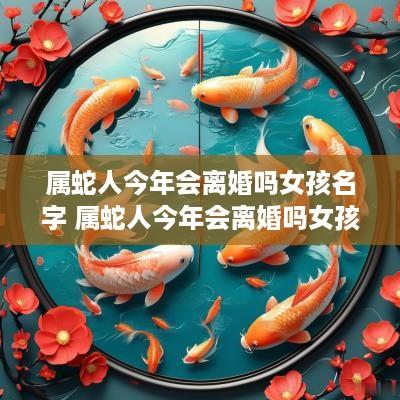 属蛇人今年会离婚吗女孩名字 属蛇人今年会离婚吗女孩名字大全