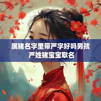 属猪名字里带严字好吗男孩 严姓猪宝宝取名