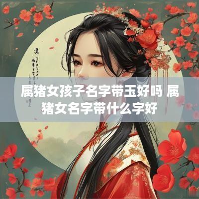 属猪女孩子名字带玉好吗 属猪女名字带什么字好