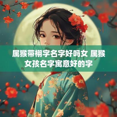 属猴带栩字名字好吗女 属猴女孩名字寓意好的字