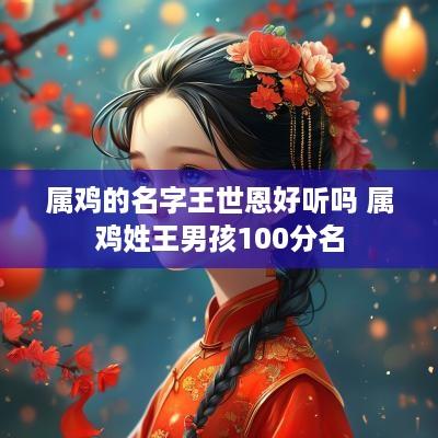 属鸡的名字王世恩好听吗 属鸡姓王男孩100分名
