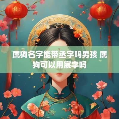 属狗名字能带丞字吗男孩 属狗可以用宸字吗 属狗名字能带丞字吗男孩 属狗可以用宸字吗