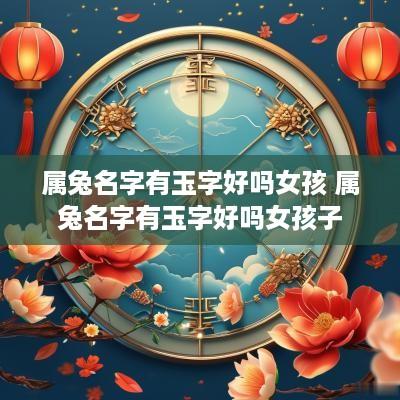 属兔名字有玉字好吗女孩 属兔名字有玉字好吗女孩子
