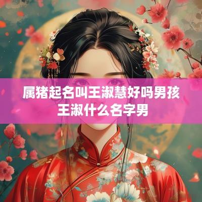 属猪起名叫王淑慧好吗男孩 王淑什么名字男