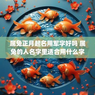 属兔正月起名用军字好吗 属兔的人名字里适合用什么字