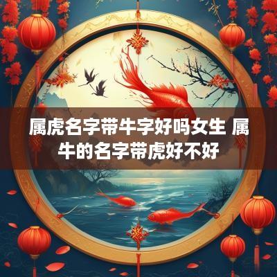 属虎名字带牛字好吗女生 属牛的名字带虎好不好