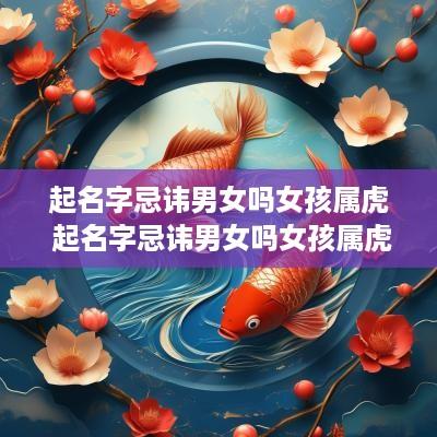 起名字忌讳男女吗女孩属虎 起名字忌讳男女吗女孩属虎好吗