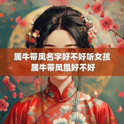 属牛带凤名字好不好听女孩 属牛带凤凰好不好