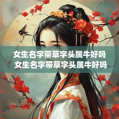 女生名字带草字头属牛好吗 女生名字带草字头属牛好吗