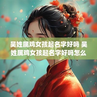 吴姓属鸡女孩起名字好吗 吴姓属鸡女孩起名字好吗怎么取