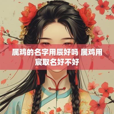 属鸡的名字用辰好吗 属鸡用宸取名好不好