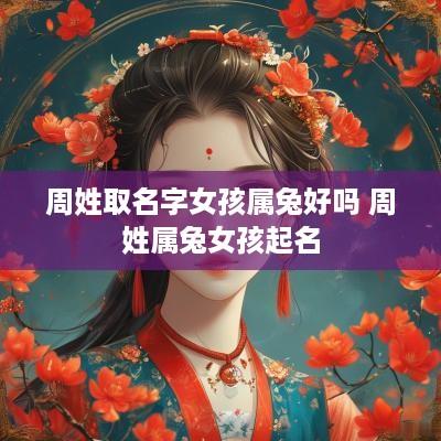 周姓取名字女孩属兔好吗 周姓属兔女孩起名