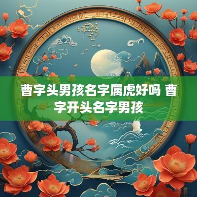 曹字头男孩名字属虎好吗 曹字开头名字男孩