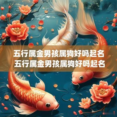 五行属金男孩属狗好吗起名 五行属金男孩属狗好吗起名大全