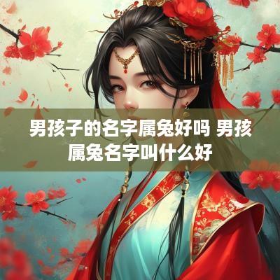 男孩子的名字属兔好吗 男孩属兔名字叫什么好