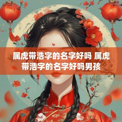 属虎带浩字的名字好吗 属虎带浩字的名字好吗男孩