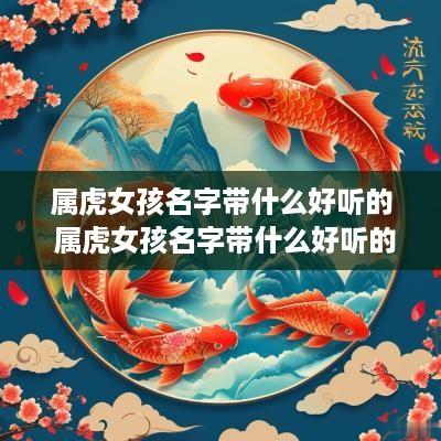 属虎女孩名字带什么好听的 属虎女孩名字带什么好听的