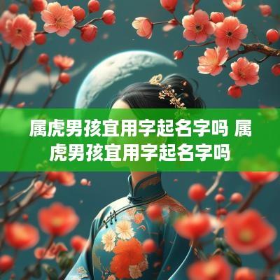 属虎男孩宜用字起名字吗 属虎男孩宜用字起名字吗