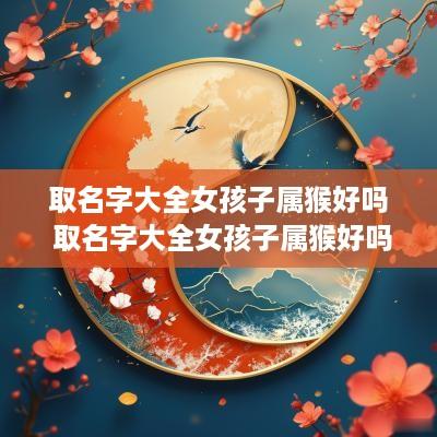取名字大全女孩子属猴好吗 取名字大全女孩子属猴好吗 取名字大全女孩子属猴好吗 取名字大全女孩子属猴好吗